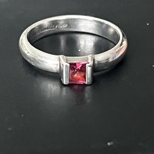 Tiffany & Co Pink Tourmaline Ring